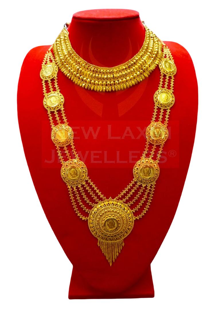 24kt Temple Necklace – Luxury Gold Jewellery Nepal