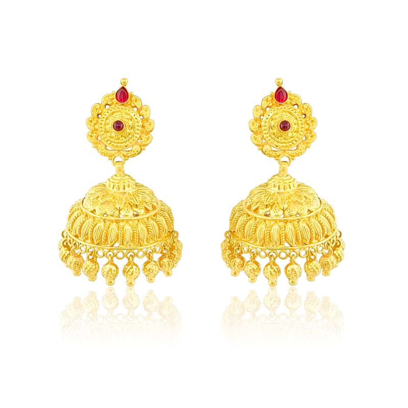 Gold Earrings – Luxury Jewellery Nepal